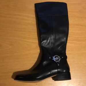 Black Michael Kors Knee-High Boots